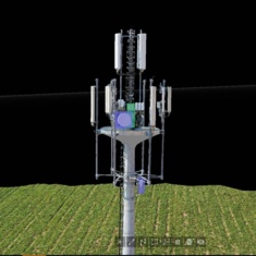 Funkstandorte der Deutschen Funkturm werden mit der automatisierten Drohnentechnik von vHive digital abgebildet